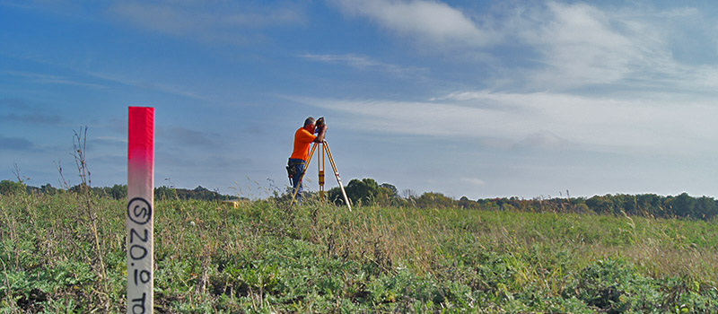 land surveying services